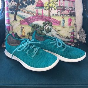 Teal Allbird Tennis Shoes